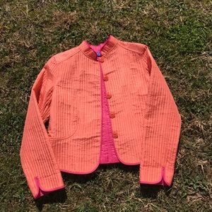 Jacket Bolero Coat Shrug Suit Pink Fuchsia Coral